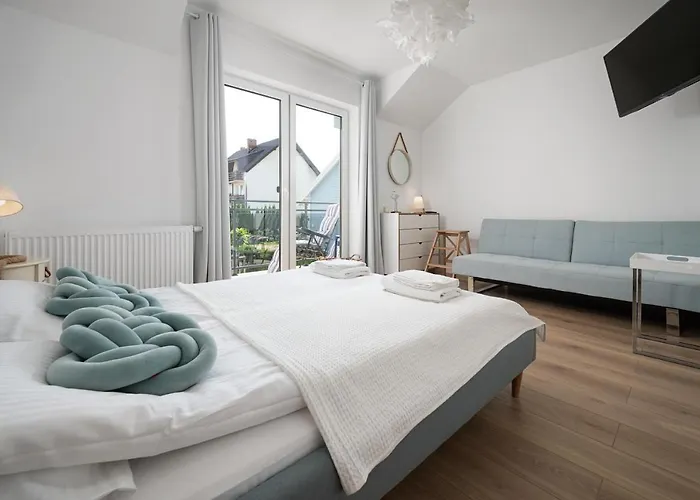 Nyaraló Apartdomek41 Morska Przystan, Sauna - Prestiz Dla Wymagajacych *